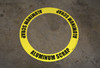 Aluminum Scrap - Circular Floor Sign Ring