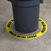 Mixed Metal Scrap - Circular Floor Sign Ring Mixed Metal Scrap - Circular Floor Sign Ring