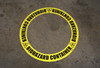 Biohazard Container - Circular Floor Sign Ring Biohazard Container - Circular Floor Sign Ring