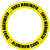 Aluminum Cans - Circular Floor Sign Ring Aluminum Cans - Circular Floor Sign Ring
