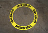 Alcohol Rags - Circular Floor Sign Ring Alcohol Rags - Circular Floor Sign Ring