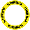 Metal Rejects - Circular Floor Sign Ring Metal Rejects - Circular Floor Sign Ring