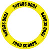 Food Scraps - Circular Floor Sign Ring Food Scraps - Circular Floor Sign Ring