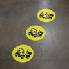 Forklift Wayfinding Floor Sign Dot Forklift Wayfinding Floor Sign Dot