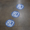 Parking Lot Wayfinding Floor Sign Dot Parking Lot Wayfinding Floor Sign Dot