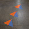 Wayfinding Floor Sign Arrow Heads - Two Color Wayfinding Floor Sign Arrow Heads - Two Color