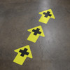 First Aid Wayfinding Floor Sign Arrows