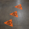 Parking Lot Wayfinding Floor Sign Arrow Heads