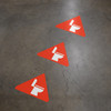 Restrooms Wayfinding Floor Sign Arrow Heads Restrooms Wayfinding Floor Sign Arrow Heads