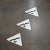 Stairs Arrow Down Wayfinding Floor Sign Arrow Heads