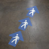 Pedestrian Wayfinding Floor Sign Arrows Pedestrian Wayfinding Floor Sign Arrows