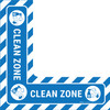 Clean Zone - Floor Sign Corner