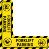 Forklift Parking - Floor Sign Corner