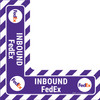 Inbound FedEx - Floor Sign Corner Inbound FedEx - Floor Sign Corner