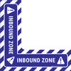 Inbound Zone - Floor Sign Corner