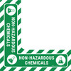 Non-hazardous Chemicals - Floor Sign Corner Non-hazardous Chemicals - Floor Sign Corner