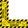Pallet Jack Parking - Floor Sign Corner Pallet Jack Parking - Floor Sign Corner