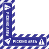 Picking Area - Floor Sign Corner