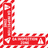 QA Inspection Zone - Floor Sign Corner