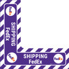Shipping FedEx - Floor Sign Corner