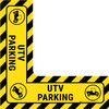 UTV Parking - Floor Sign Corner UTV Parking - Floor Sign Corner