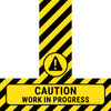 Caution - Work in Progress - Floor Sign T's Caution - Work in Progress - Floor Sign T's