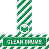 Clean Drums - Floor Sign T's Clean Drums - Floor Sign T's