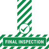 Final Inspection - Floor Sign T's