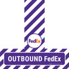 Outbound FedEx - Floor Sign T's Outbound FedEx - Floor Sign T's