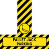 Pallet Jack Parking - Floor Sign T's Pallet Jack Parking - Floor Sign T's