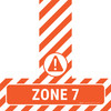 Zone 7 - Floor Sign T's Zone 7 - Floor Sign T's