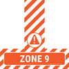 Zone 9 - Floor Sign T's Zone 9 - Floor Sign T's