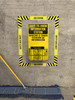 SDS Station Yellow/Black - Wall Frame Sign SDS Station Yellow/Black - Wall Frame Sign