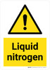 Liquid Nitrogen Portrait - Wall Sign Liquid Nitrogen Portrait - Wall Sign