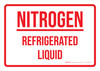 Nitrogen - Refrigerated Liquid Landscape - Wall Sign Nitrogen - Refrigerated Liquid Landscape - Wall Sign