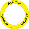 OSHA Caution - Circular Floor Sign Ring OSHA Caution - Circular Floor Sign Ring
