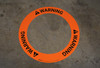 OSHA Warning - Circular Floor Sign Ring OSHA Warning - Circular Floor Sign Ring