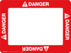 OSHA Danger - Rectangular Floor Sign Frame OSHA Danger - Rectangular Floor Sign Frame