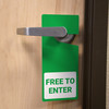 Free to Enter - Door Hanger