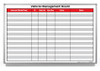 Vehicle Management Board Whiteboard Vehicle Management Board Whiteboard
