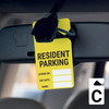 Resident Parking - License No/Exp Date/Name - Car Permit Parking Tag Resident Parking - License No/Exp Date/Name - Car Permit Parking Tag