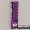 Kanban Card Rack - Purple Kanban Card Rack - Purple