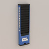 Kanban Card Rack - Blue Diamond Plate Kanban Card Rack - Blue Diamond Plate