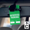 Reserved Parking - Valid From/To - Car Permit Parking Tag
