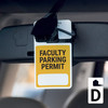 Faculty Parking Permit - Write-on - Car Permit Parking Tag