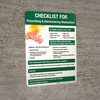 Checklist For Prescribing & Administering Medications Portrait - Wall Sign Checklist For Prescribing & Administering Medications Portrait - Wall Sign