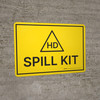 Hazardous Drugs Spill Kit Landscape - Wall Sign Hazardous Drugs Spill Kit Landscape - Wall Sign