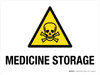 Medicine Storage Landscape- Wall Sign Medicine Storage Landscape- Wall Sign