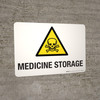 Medicine Storage Landscape- Wall Sign Medicine Storage Landscape- Wall Sign