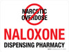 Naloxone Dispensing Pharmacy - Stop Narcotic Overdose Landscape - Wall Sign
